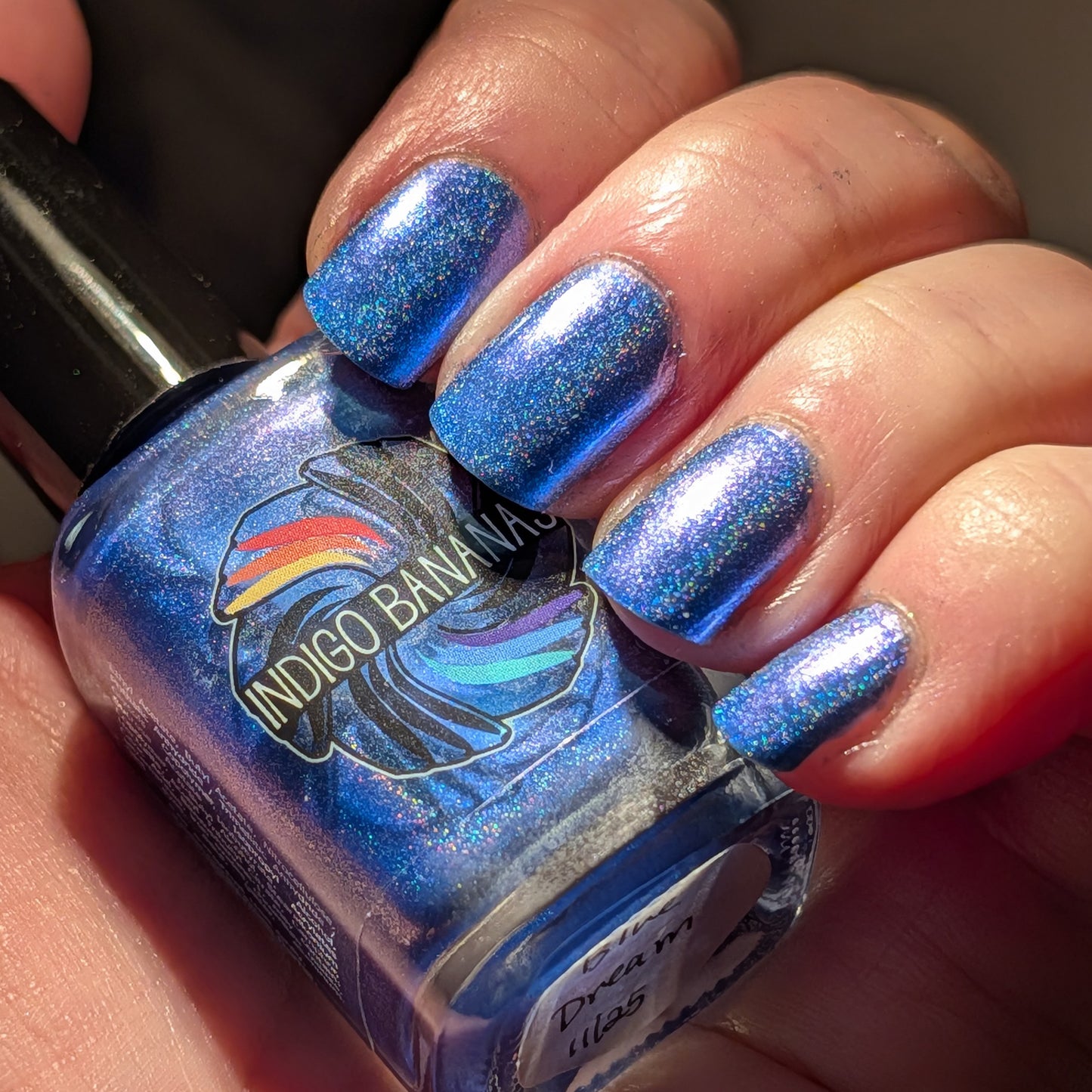 Blue Dream - blue multichrome holographic shimmer