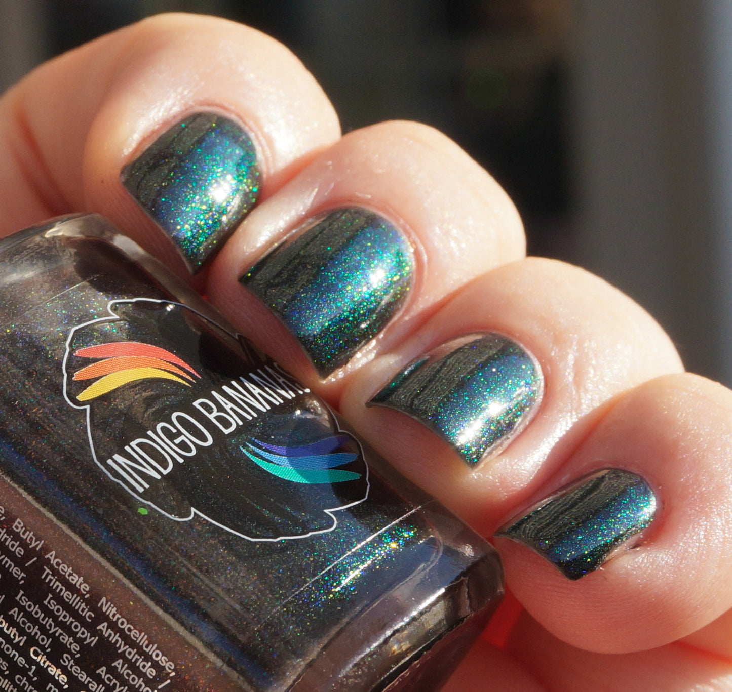 When Are We? - black with OG UP mix / multicolor shimmer