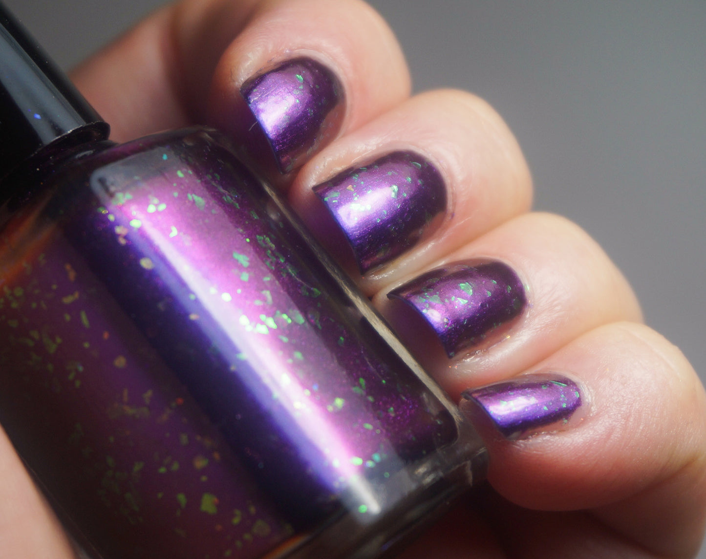 Aquaflame - blue multichrome OG UP sibling -flakie-