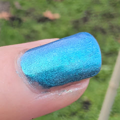 Northern Lights - teal multichrome holographic shimmer