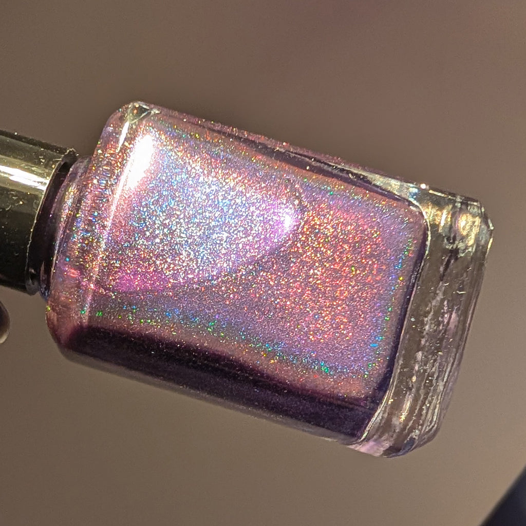 Purple Haze - purple-pink-gold multichrome holographic shimmer